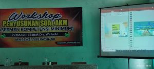 WORKSHOP “PENYUSUNAN SOAL AKM” SMP N 1 KRAKSAAN
